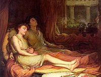 Les jumeaux Hypnos et Thanatos (JW Waterhouse)