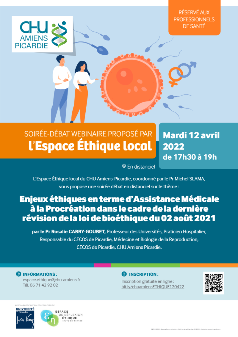Soirée débat de l'espace éthique du CHU d'Amiens-Picardie: Espace de ...